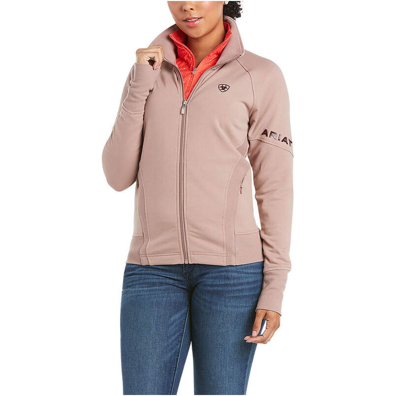 Ariat Womens Largo Full Zip Sweatshirt 10034838 - Antler